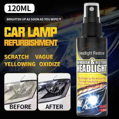 Rynx | Headlight Restoration Spray – Solution for dull, yellowed, or cloudy car headlights