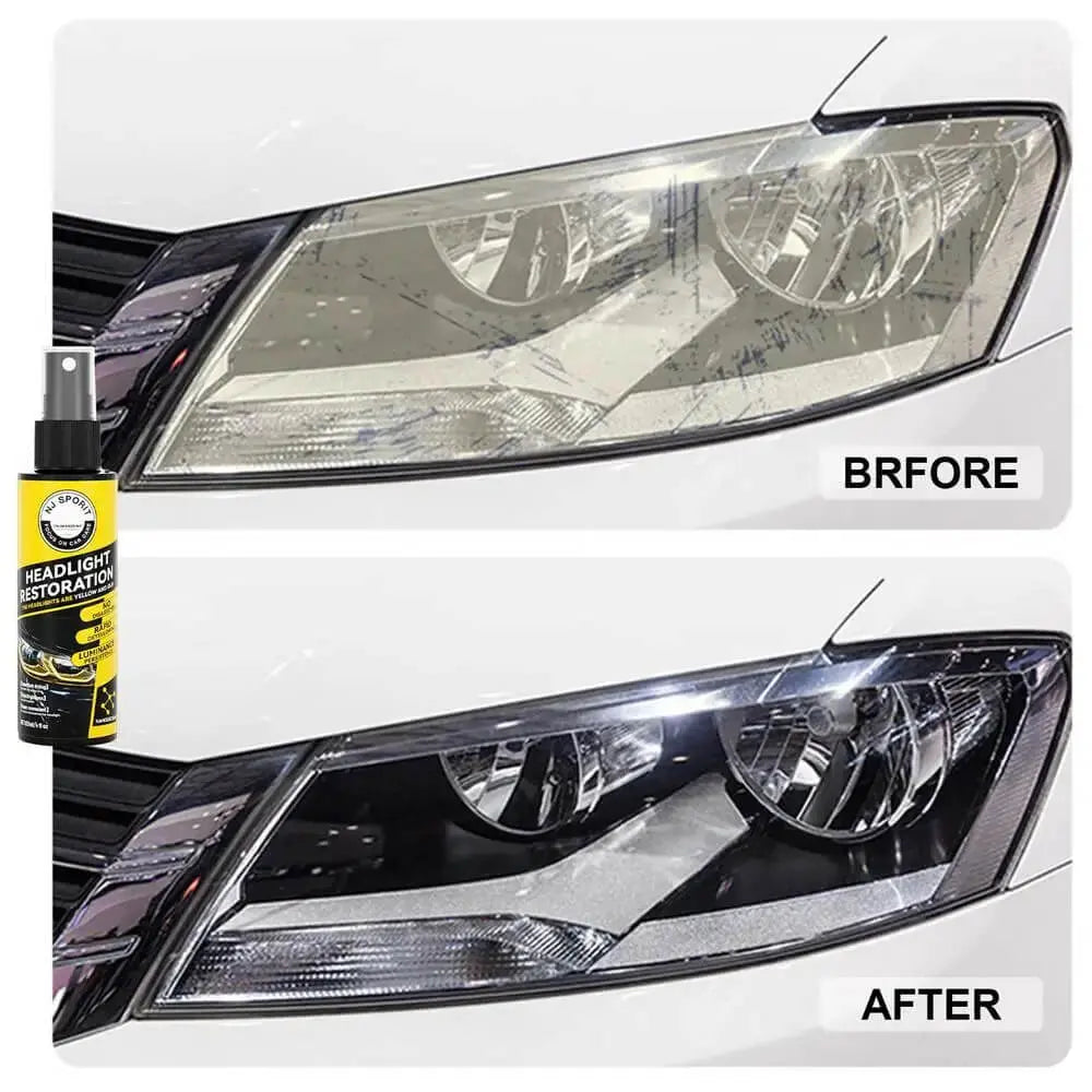 Rynx | Headlight Restoration Spray – Solution for dull, yellowed, or cloudy car headlights