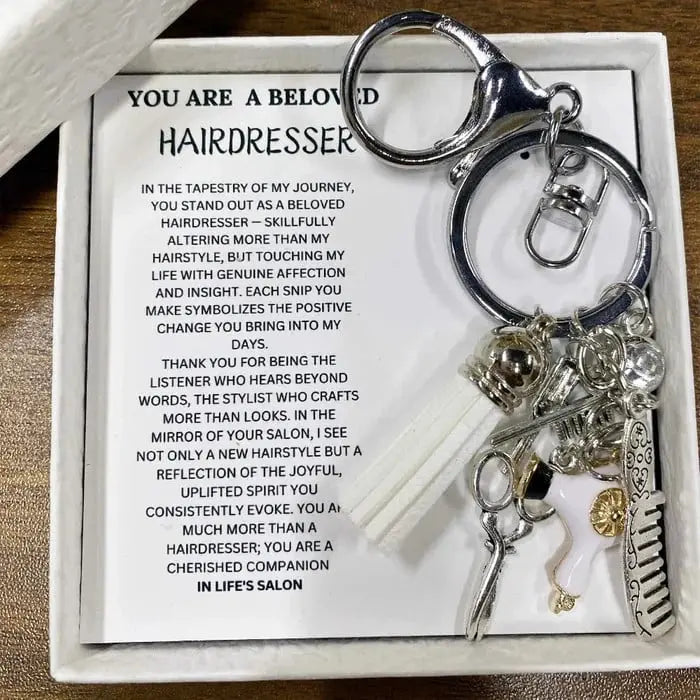 Rynx | Keychain for Hairdresser Gift – Celebrate Craftsmanship