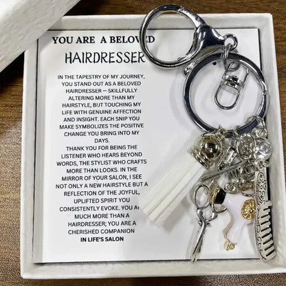 Rynx | Keychain for Hairdresser Gift – Celebrate Craftsmanship