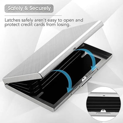 Rynx | Slim RFID-blocking stainless steel wallet for cards