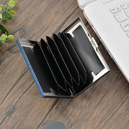 Rynx | Slim RFID-blocking stainless steel wallet for cards