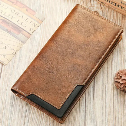 Rynx | Slim Vintage Wallet – Durable Synthetic Leather, cleverly organized