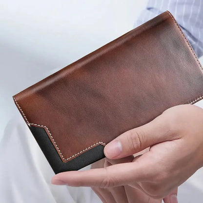 Rynx | Slim Vintage Wallet – Durable Synthetic Leather, cleverly organized
