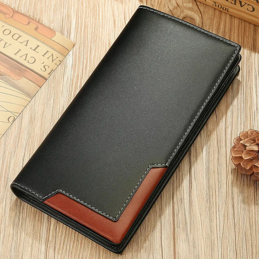 Rynx | Slim Vintage Wallet – Durable Synthetic Leather, cleverly organized