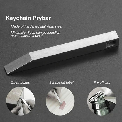 Rynx | Keychain Prybar made of stainless steel