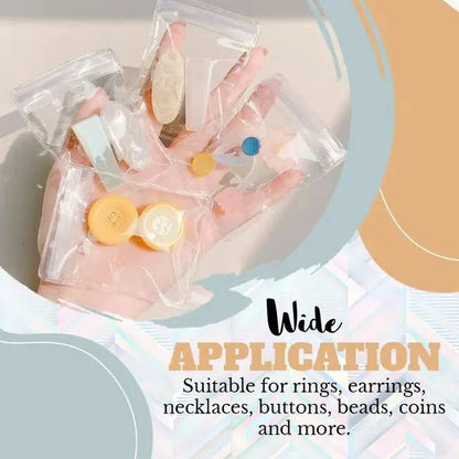 Rynx | Jewelry Storage Book – Transparent Travel Case with PRedection System