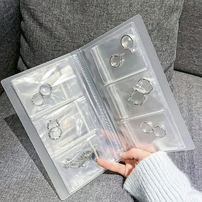 Rynx | Jewelry Storage Book – Transparent Travel Case with PRedection System