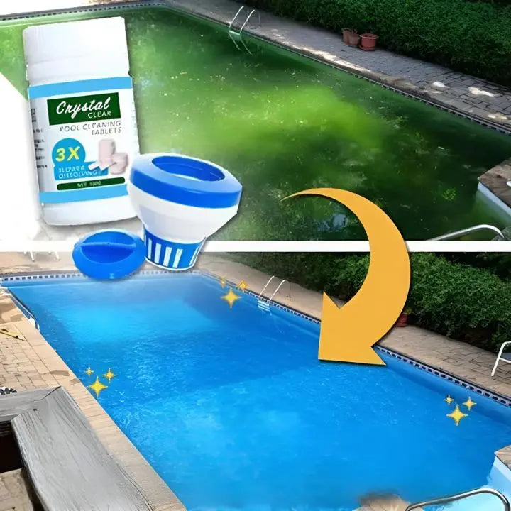 Rynx | Quick-dissolving cleaning tablets for garden pools