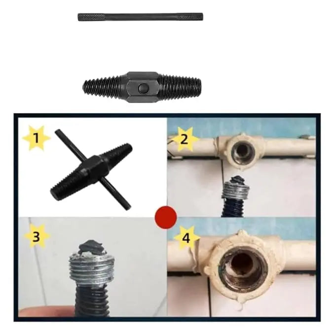 Rynx | Screw Extractor Set – Strong Grip for Stubborn or Broken Screws