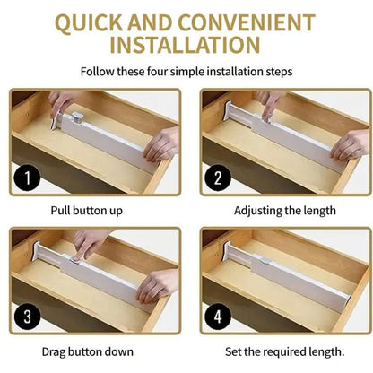 Rynx | Drawer Divider – Adjustable Multifunctional Organizer