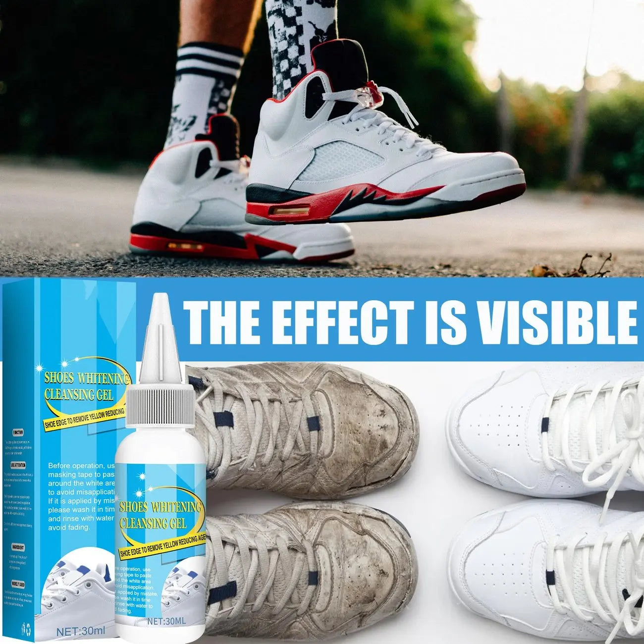 Rynx | Shoe Brightening Cleaning Gel – Bring the brightness back to your shoes