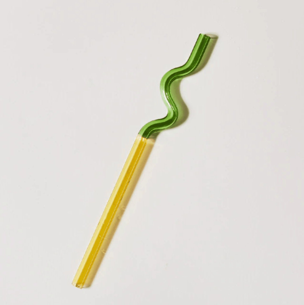 Rynx | GlassLuxe Twist Glass Straw Set | Colorful Drinking Straws | Sustainable & Reusable | For Cocktails & Smoothies