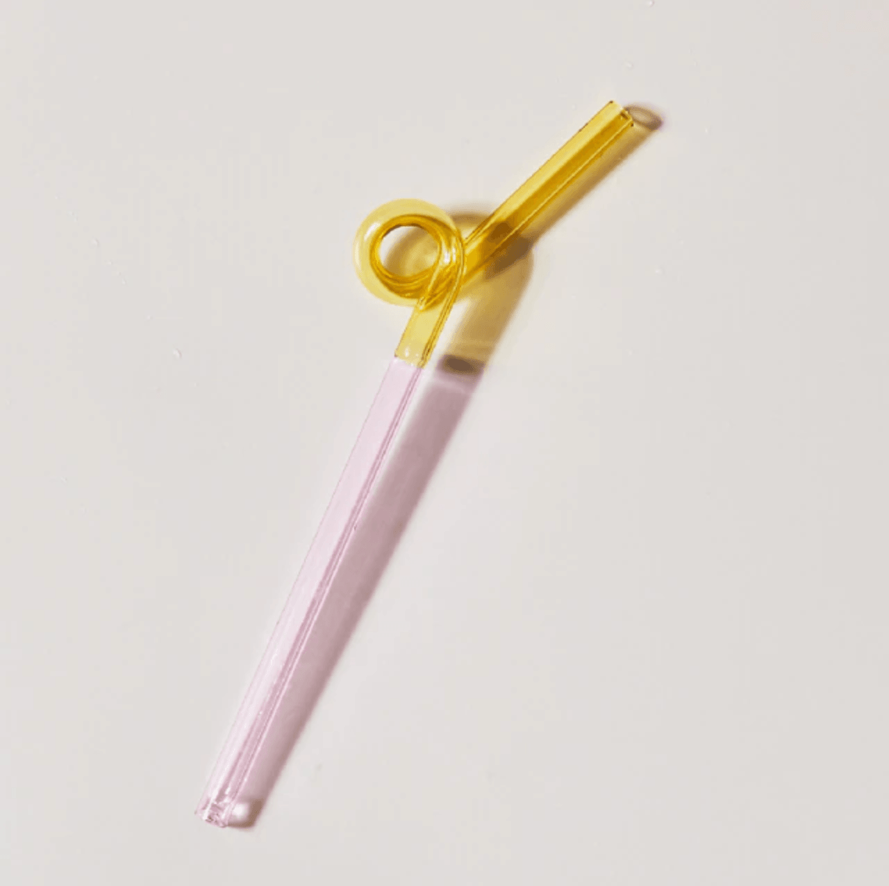 Rynx | GlassLuxe Twist Glass Straw Set | Colorful Drinking Straws | Sustainable & Reusable | For Cocktails & Smoothies