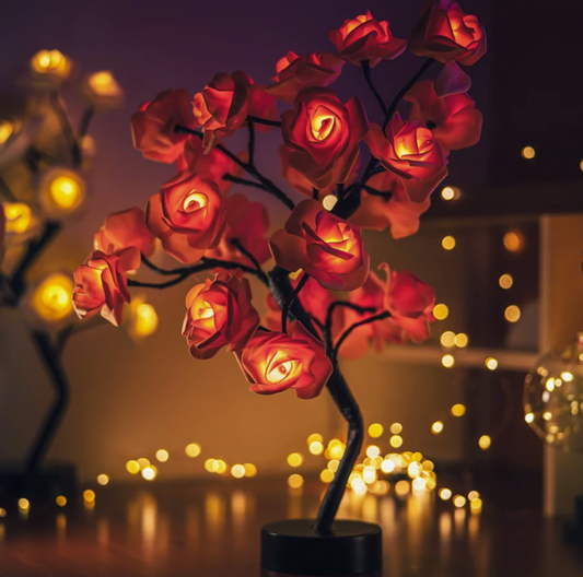 Rynx | BloomVerve - Radiant Rose Lamp