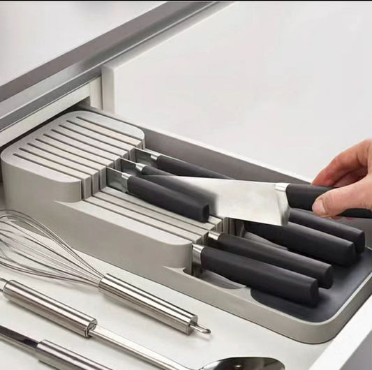 Rynx | 2Tier Kitchen Knife Organizer