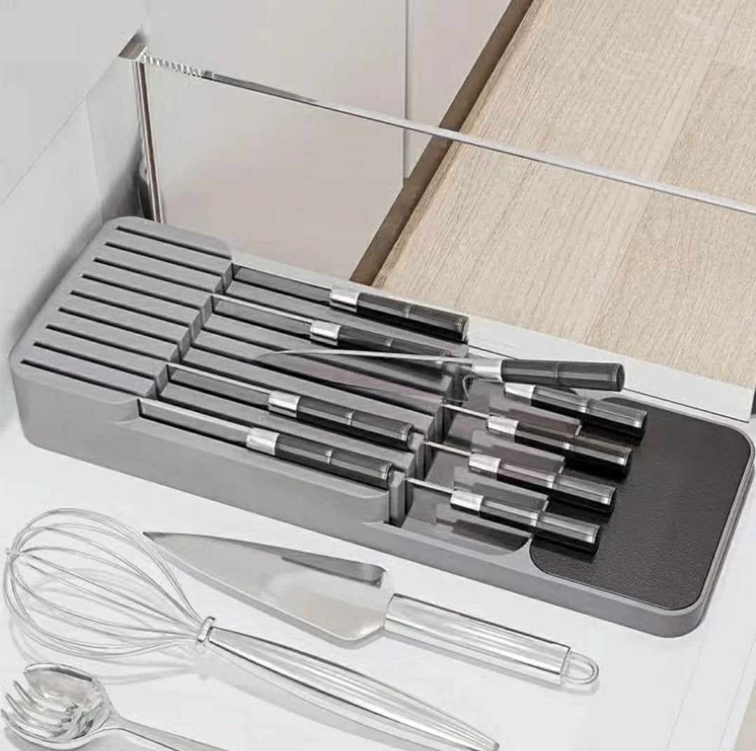 Rynx | 2Tier Kitchen Knife Organizer