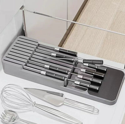 Rynx | 2Tier Kitchen Knife Organizer