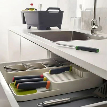 Rynx | 2Tier Kitchen Knife Organizer