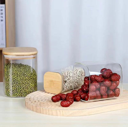 Rynx | 12 Piece Glass Spice Jar Set