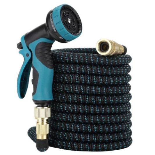 Rynx | Expandable 15M Garden Water Hose, Kink-Free with 10-Function Spray Nozzle