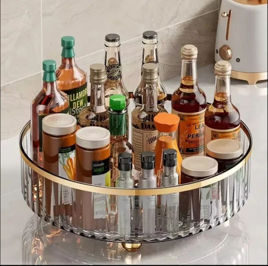 Rynx | 360-degree rotatable record player organizer