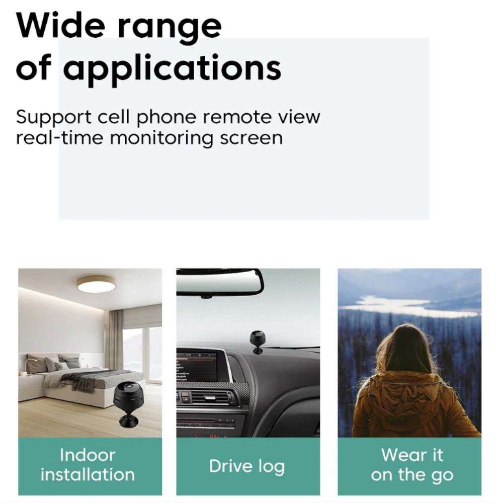 RYNX | Mini Wireless WiFi Camera