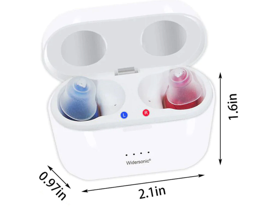 Rynx | Rechargeable & invisible hearing aids pair