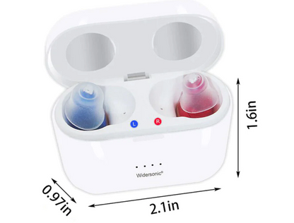 Rynx | Rechargeable & invisible hearing aids pair