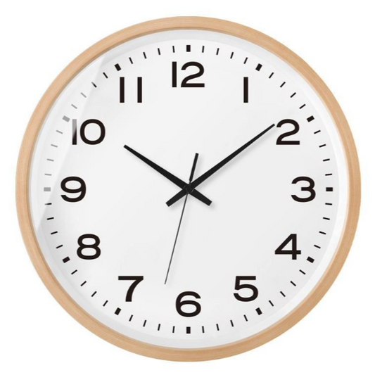 RYNX | Wall Clock In Scandinavian Wood