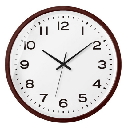 RYNX | Wall Clock In Scandinavian Wood