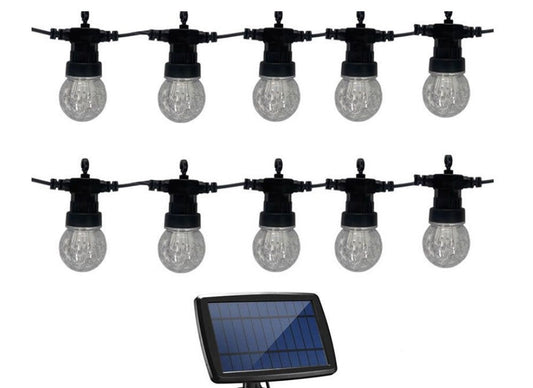 Rynx | 10 Indoor Outdoor LED Bulb String Lights PI-73WW