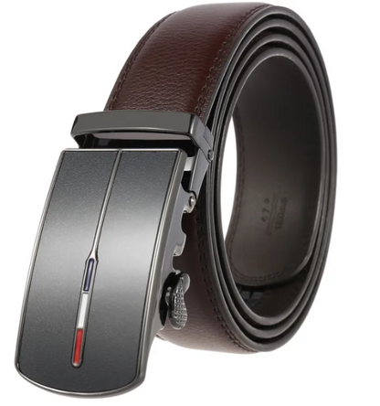 RYNX | Luxury Men's Belt with Automatic Buckle Brown 2