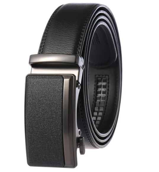 RYNX | Luxury Men's Belt with Automatic Buckle Black 1
