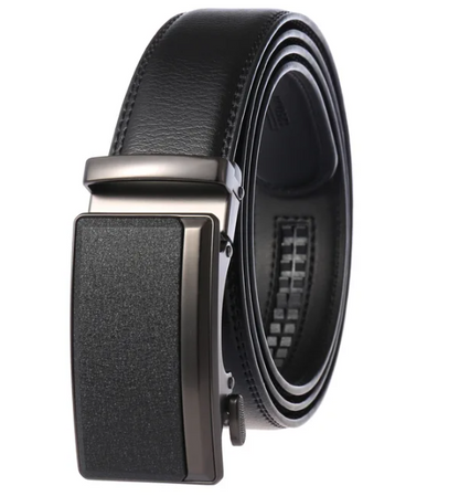 RYNX | Luxury Men's Belt with Automatic Buckle Black 1