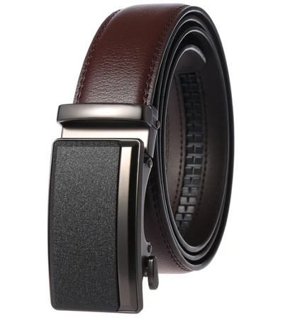 RYNX | Luxury Men's Belt with Automatic Buckle Brown 1