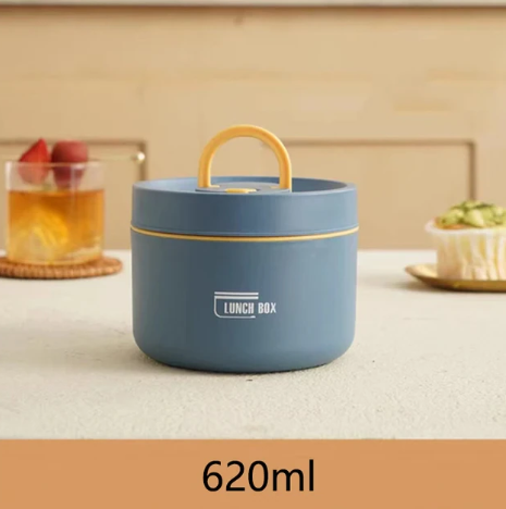 Rynx | IsoPro™ Multi-layer Insulated Lunch Box | Thermo Box for Hot and Cold Dishes | FREE Carry Bag