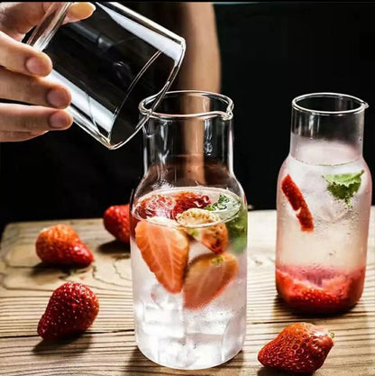 Rynx | Nightstand Water Bottle with Glass