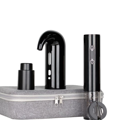 Rynx | Portable Home Wine Electric Decanter and Electric Corkscrew Wine Set