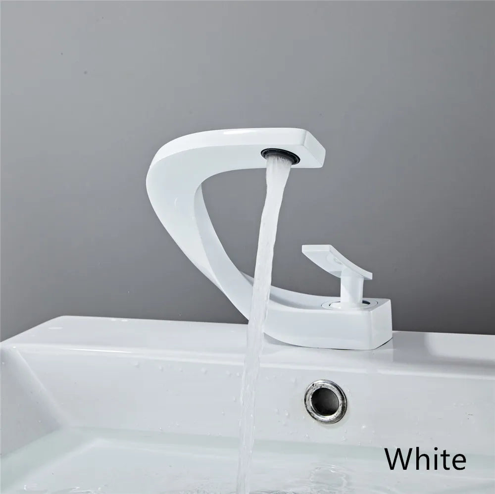 Rynx | Nordic Arch Artistic Deck Mounted Faucet
