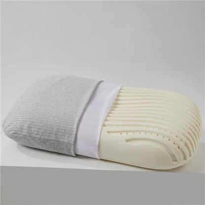 Rynx | Therapeutic Cotton Cover Natural Latex Pillow
