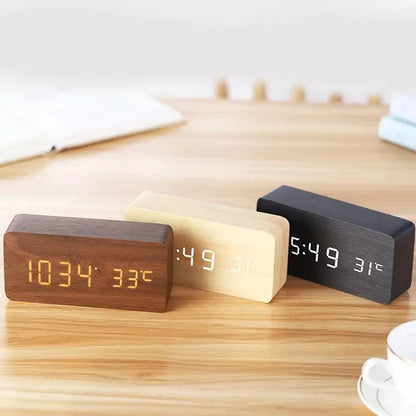 RYNX | Woodtime – Natural Wood Digital Watch