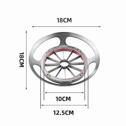 Rynx | Versatile 8-in-1 Stainless Steel Kitchen Tool: Apple Corer, Slicer, Fruit Splitter, Pear Divider, Cutting Knife, Vegetable Chopper, and More!