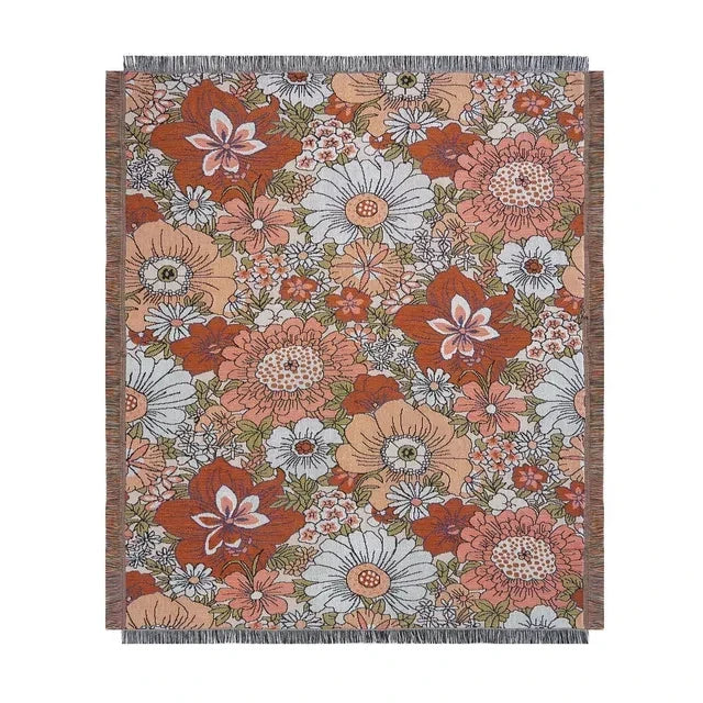 Rynx | Floral Wall Tapestry Blanket