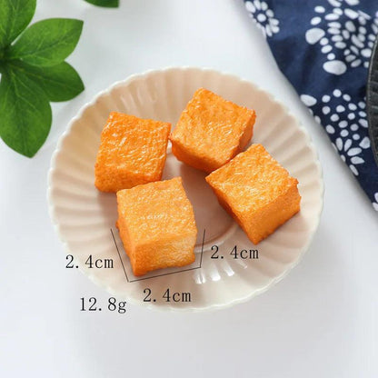 Rynx | Creative Dried Tofu Kitchen Model Set - 10 Pieces Cute Accessories for Gifts and Student Decor
