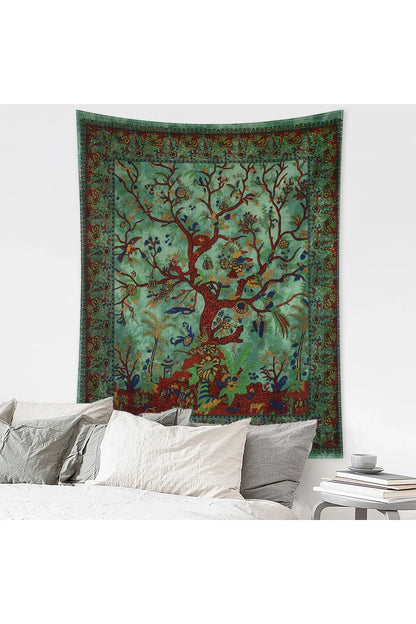 Rynx | Forest Tree of Life Tapestry