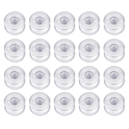 Rynx | 25/20 Colors Set Bobbin Thread Polyester Spools - Sewing Machine Bobbins with Storage Box for Embroidery and Sewing Accessories
