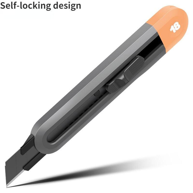 Rynx | Deli Black SK2 Steel Utility Knife: The ultimate solution for precise cutting