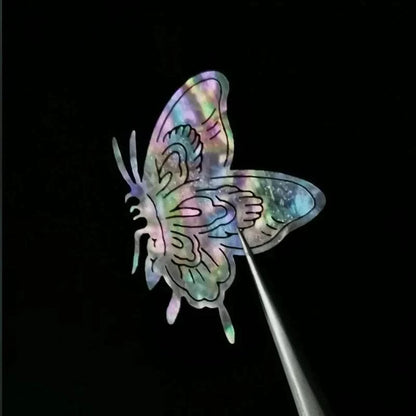 Rynx | Iridescent Abalone Shell Art Flakes for Creative Masterpieces