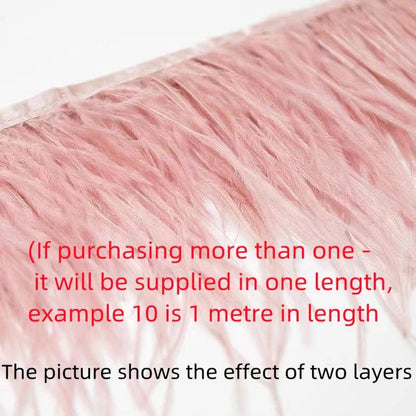 Rynx | Luxe Ostrich Feather Trim for Extraordinary Creation and Design